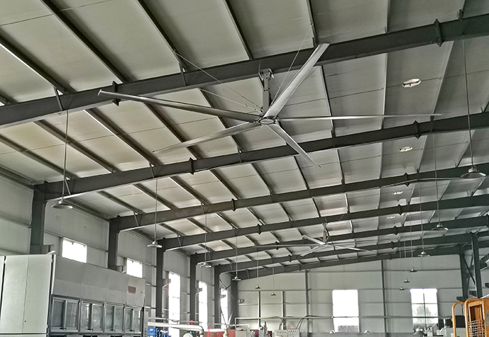 工業大風扇在儀器儀表廠中的應用