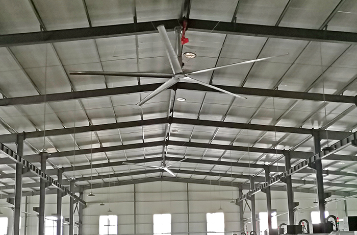 工業大風扇在儀器儀表廠中的應用