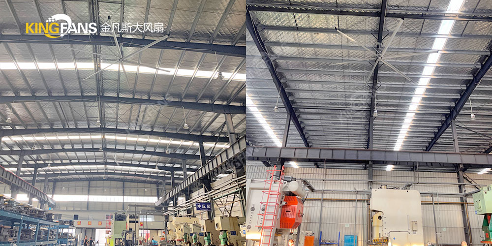 鋼結(jié)構(gòu)廠房安裝節(jié)能工業(yè)大風(fēng)扇 鋼結(jié)構(gòu)廠房安裝節(jié)能工業(yè)大風(fēng)扇